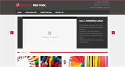 Desktop Screenshot of printing-newyork.com