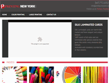 Tablet Screenshot of printing-newyork.com